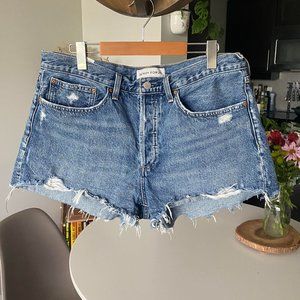 Aritizia Denim Forum The Ex Boyfriend Shorts Size 32